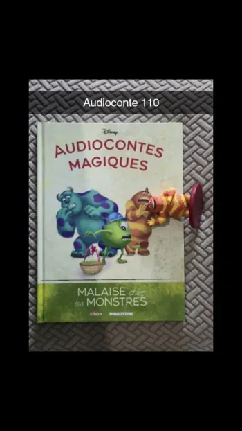 N¤110 audioconte Magique Altaya disney deagostini livre+figurine audio conte compte