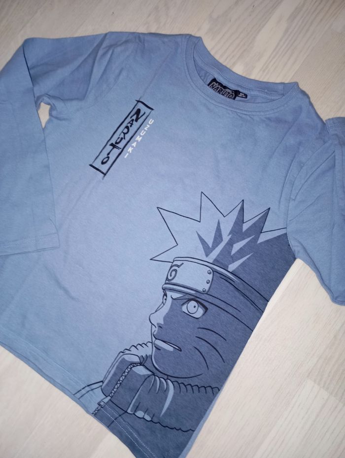 Tee-shirt bleu jeans Naruto
T. 8 ans 
NEUF - photo numéro 2