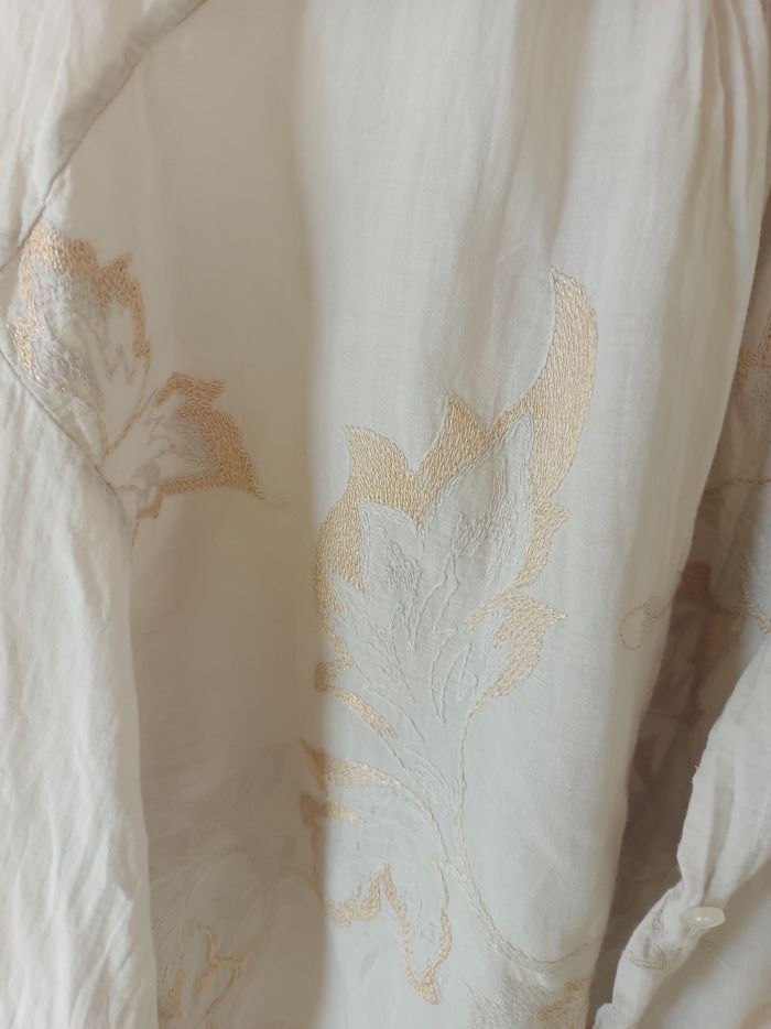 Chemisier femme avec broderie - photo numéro 2