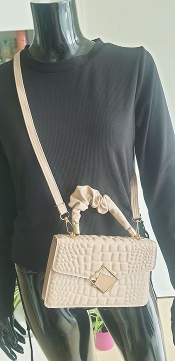 Sac à main crème
