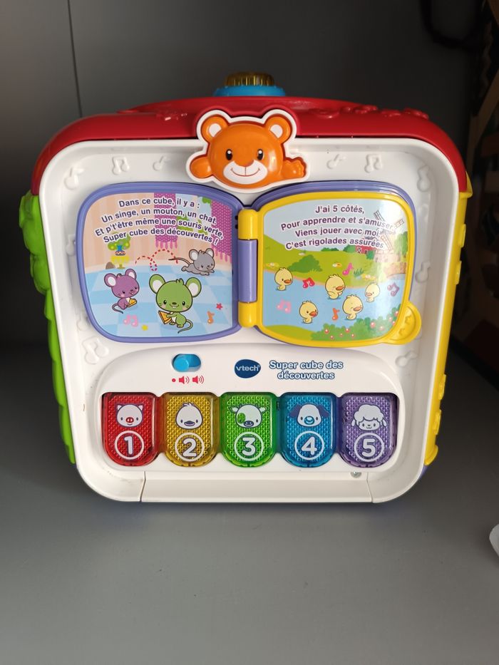 Super cube des découvertes Vtech