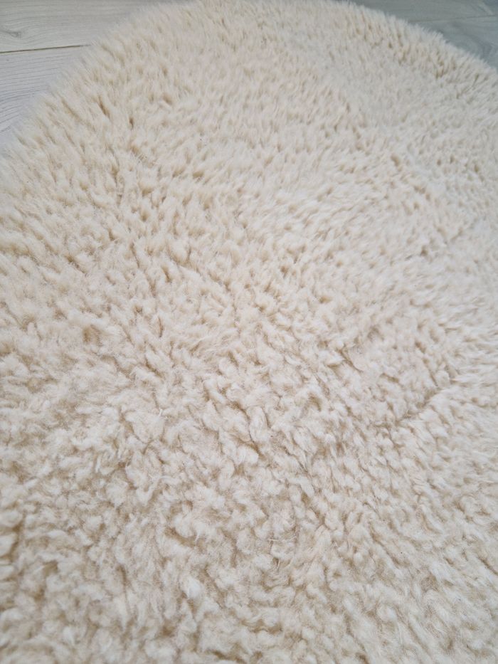 Tapis rond sherpa Alinéa D120cm - photo numéro 2