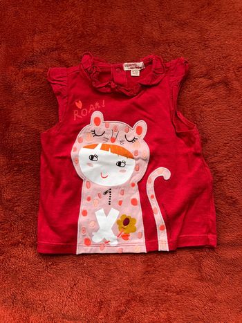 T-shirt sans manches - 12 mois