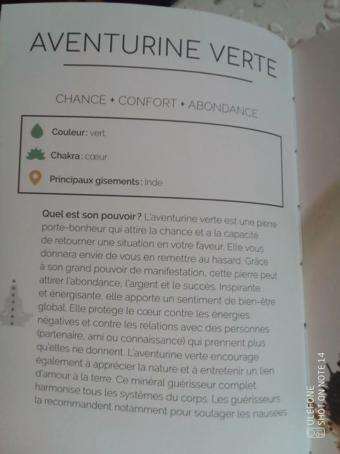 Boucles d'oreilles aventurine - photo numéro 2