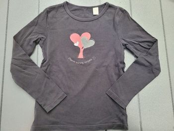 t shirt manches longues okaidi taille 4 ans