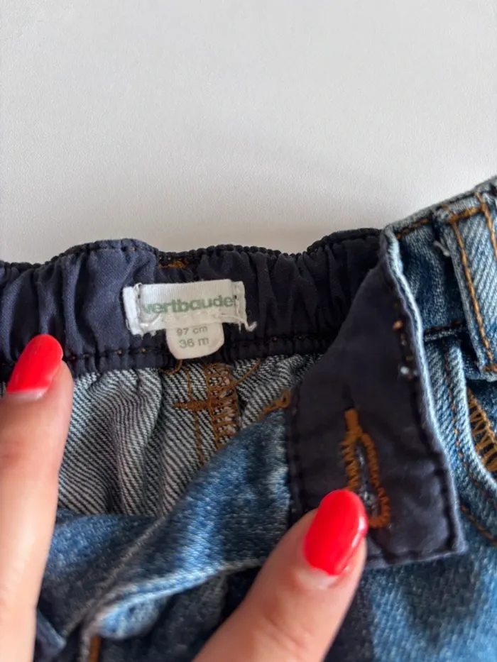 Jeans fille taille 36 mois Verbaudet - photo numéro 2