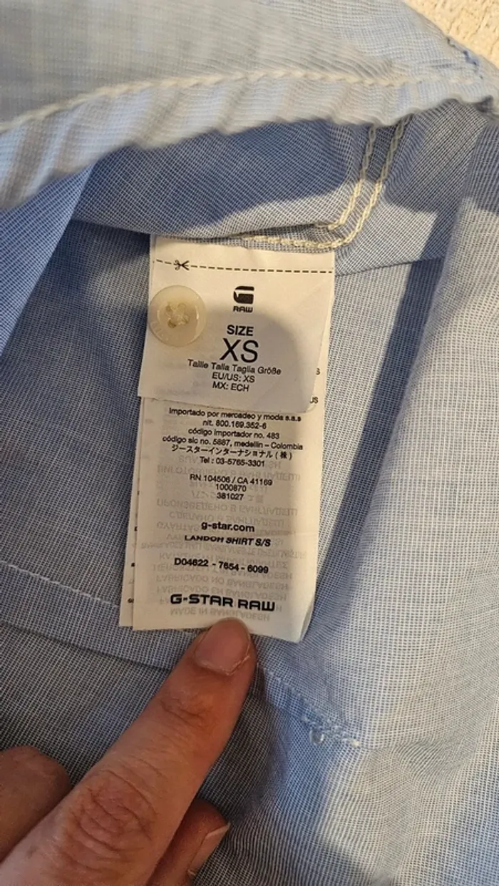 Chemise G Star Raw XS - photo numéro 11