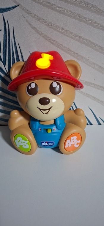 Ourson éducatif bilingue  chicco