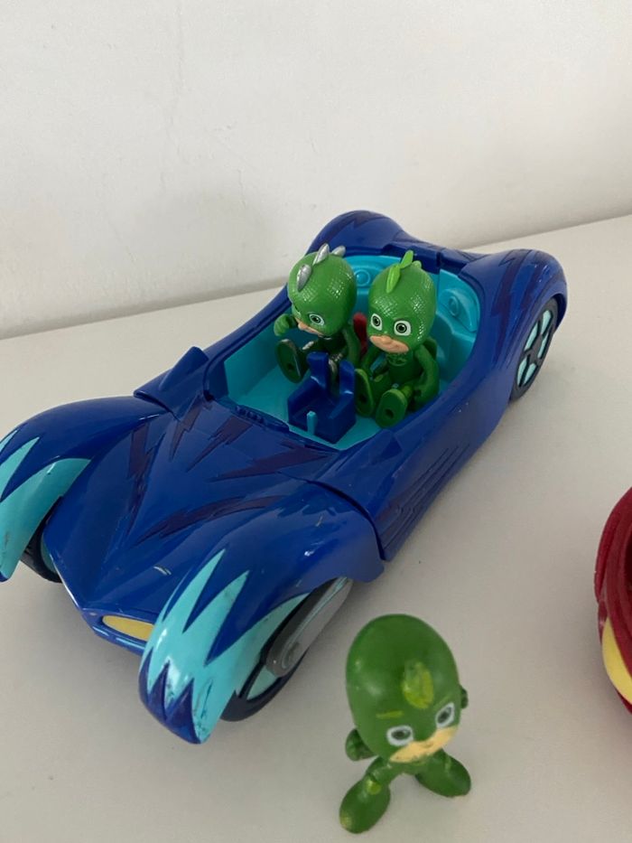 Lot Jouets PJ Masks (Pyjamasques) – Cat-Car, Glider & Figurines - photo numéro 2