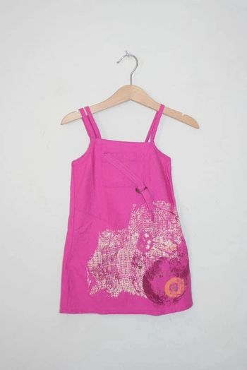 Robe rose asymétrique Lopy Lopa 23 mois