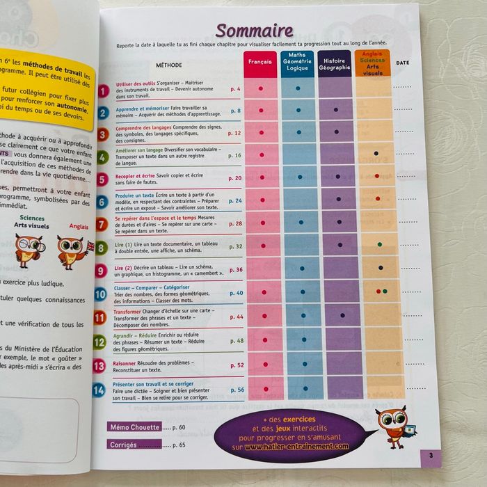Livre Réussir son entrée au collège CM2/6eme - photo numéro 3