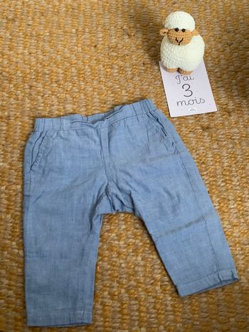 Pantalon chino Zara 1-3 mois 62cm