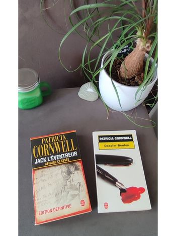 Lot 2 livres Patricia Cornwell : Dossier Benton et Jack l'éventreur