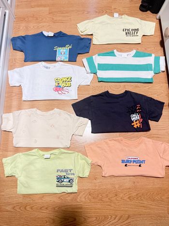 Lot t-shirt Zara 