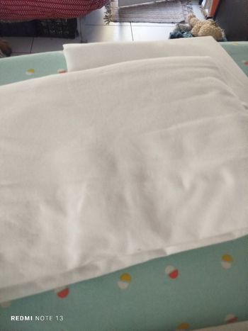 #kytieaccessoiremaison. 2 draps housse taille 90×190