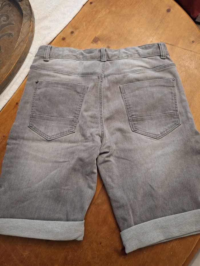Short jean kiabi gris - photo numéro 4
