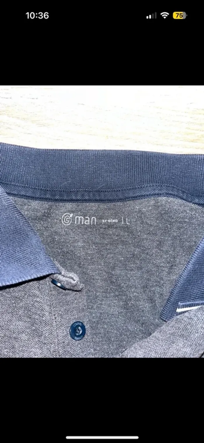 Polo Gris - photo numéro 3