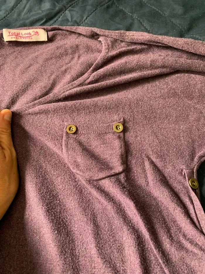 Pull violet - photo numéro 2