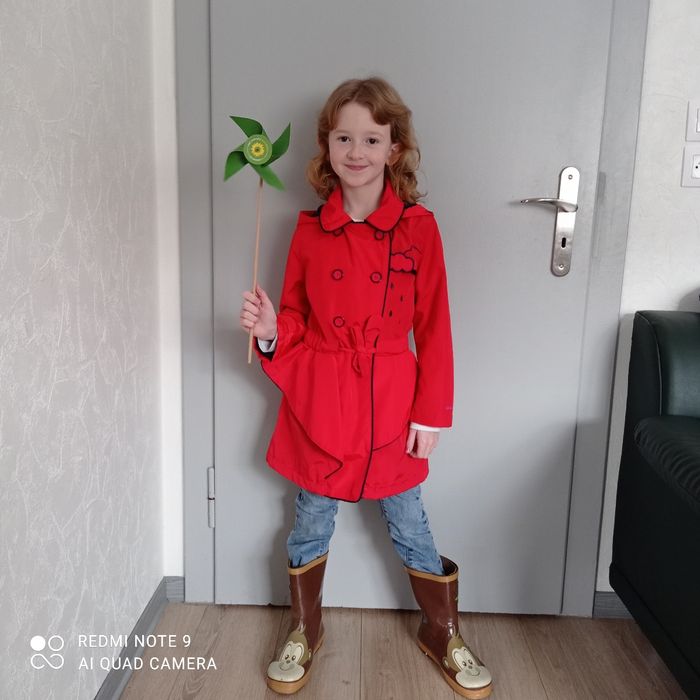 Imper rouge 2 en 1 Catimini 6ans - photo numéro 2