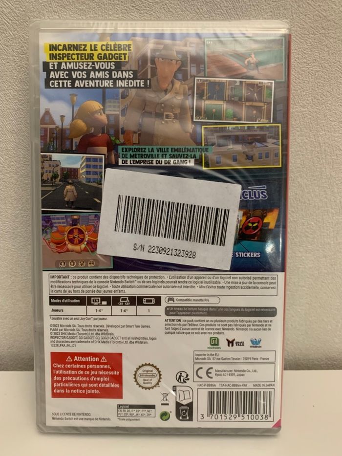 Inspecteur gadget mad Time party sur Nintendo switch - photo numéro 2
