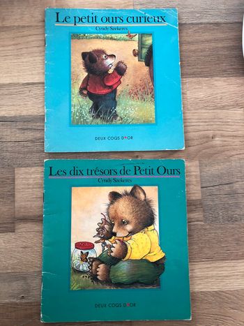 Lot de 2 livres pour enfant Le Petit Ours