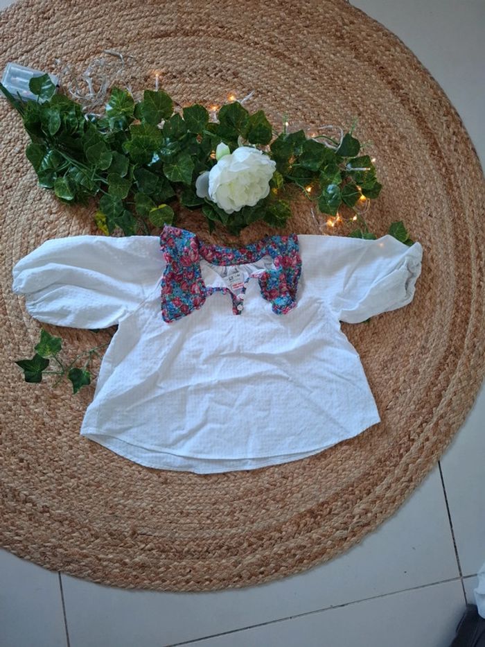 Blouse zara 12/18 m