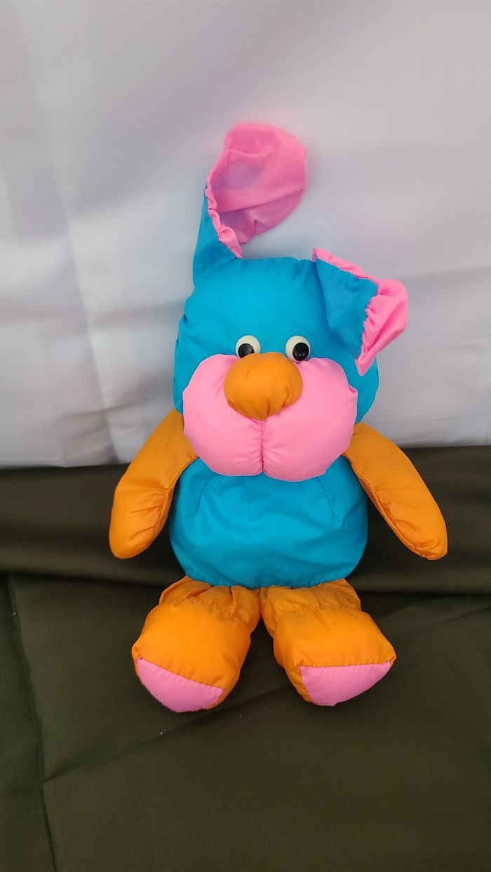 Kuddlee Stuff Parachute Nylon Puff Peluche Chiot Chien Peluche - photo numéro 4