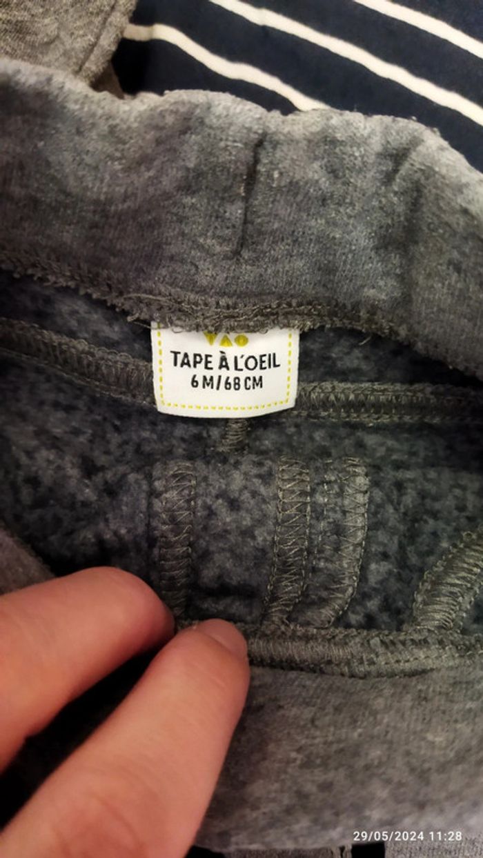 Ensemble garçon tape a l'oeil 6 mois - photo numéro 7