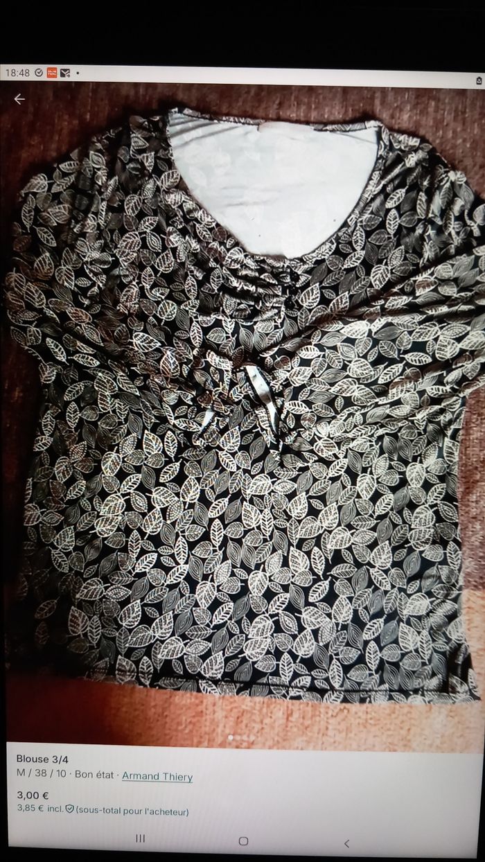 Blouse ou petit haut