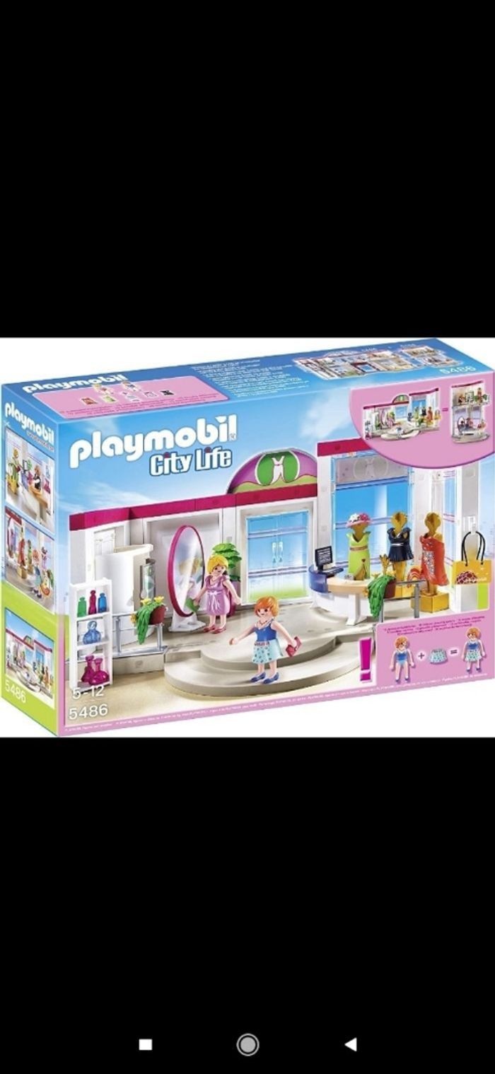 Playmobil - Boutique de vêtements 5486