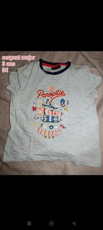 Tee shirt sergent major