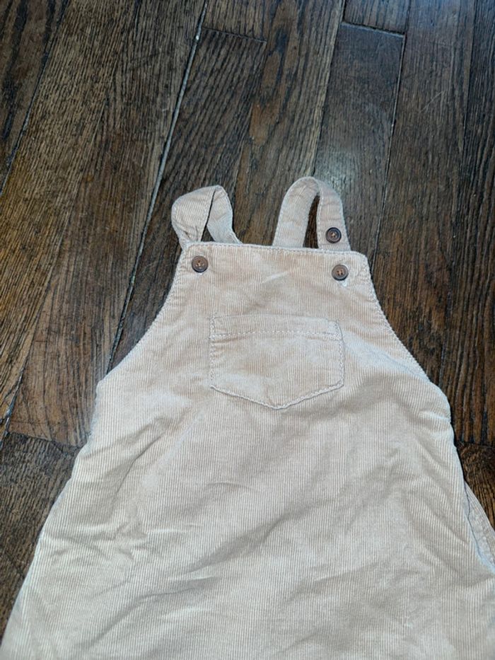 Salopette velours Bout’chou  1 mois - photo numéro 2