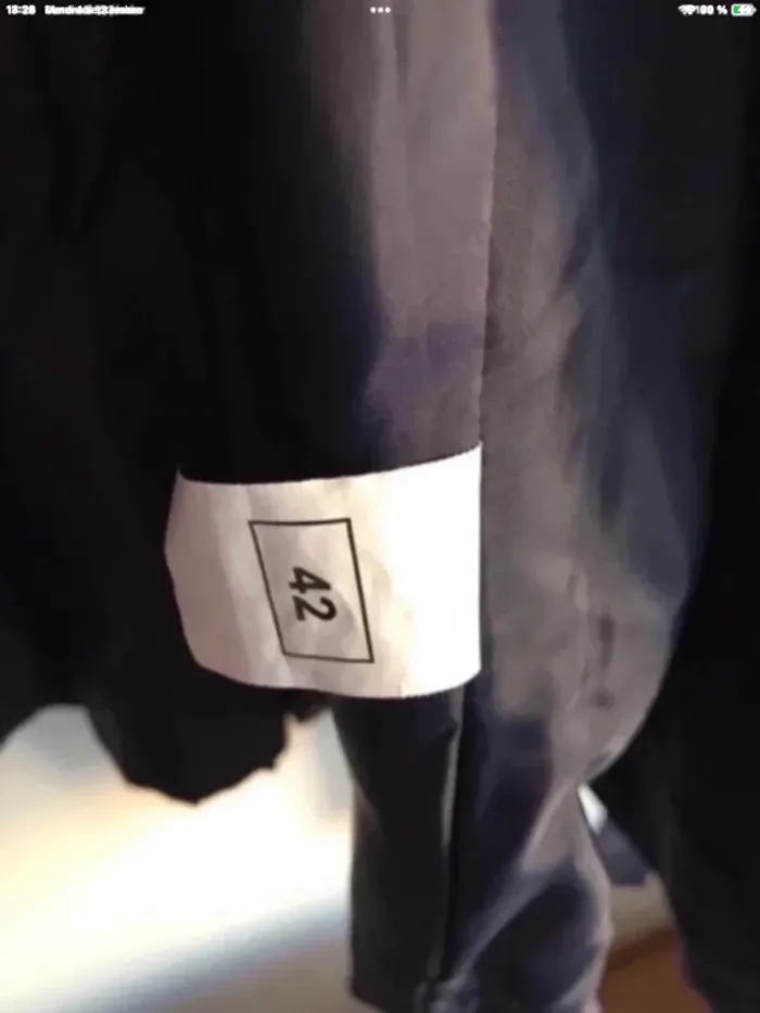 Trench Tout Simplement bleu marine taille 42 - photo numéro 10