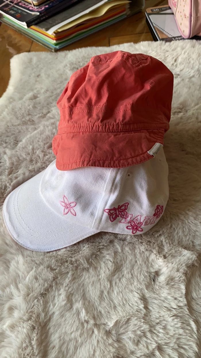 Lot de 2 casquettes