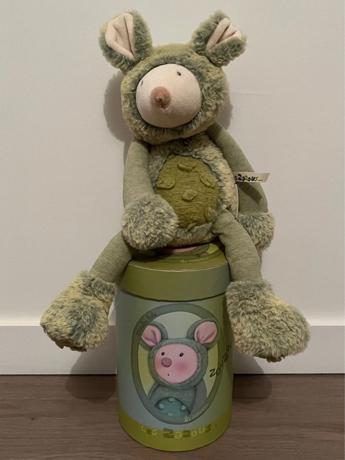 Peluche souris Zouzou 33 cm Les Zazous Moulin Roty - photo numéro 2