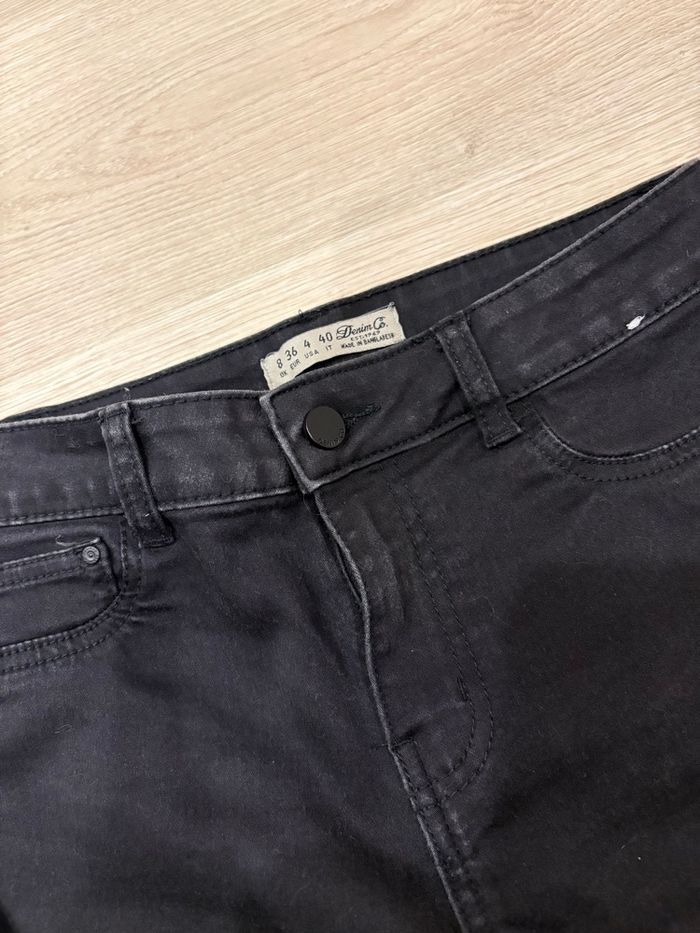 Pantalon jean noir - photo numéro 6