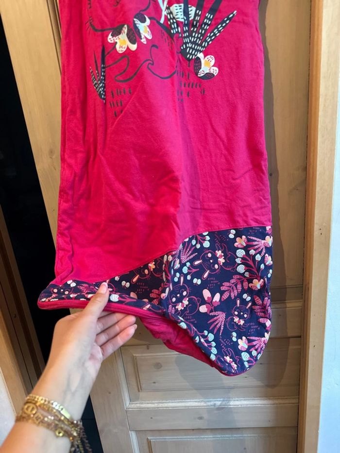 Gigoteuse été rose et bleu marine - photo numéro 3