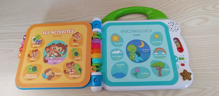 livre musical " mes 100 premiers mots " vtech - photo numéro 6