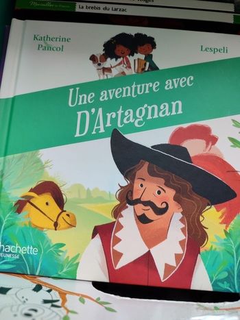 Livre macdo Une aventure avec d'Artagnan