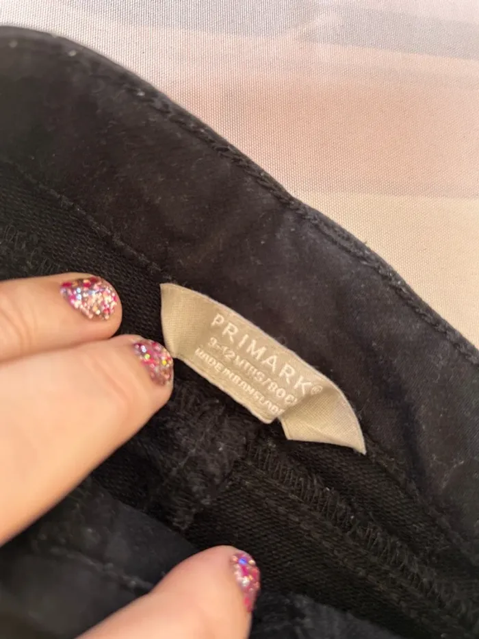 Jeans noir bébé Primark d’hiver - 9/12 mois - photo numéro 4