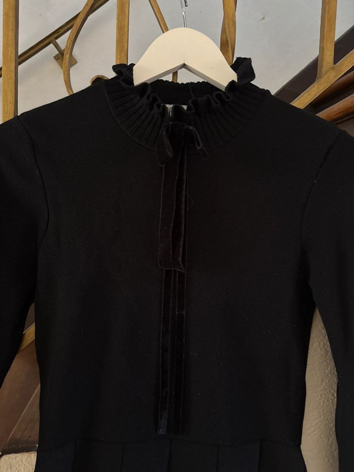 Robe maille noir Zara - photo numéro 2