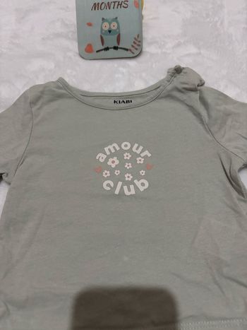 T-shirt bébé amour club 🌸💚