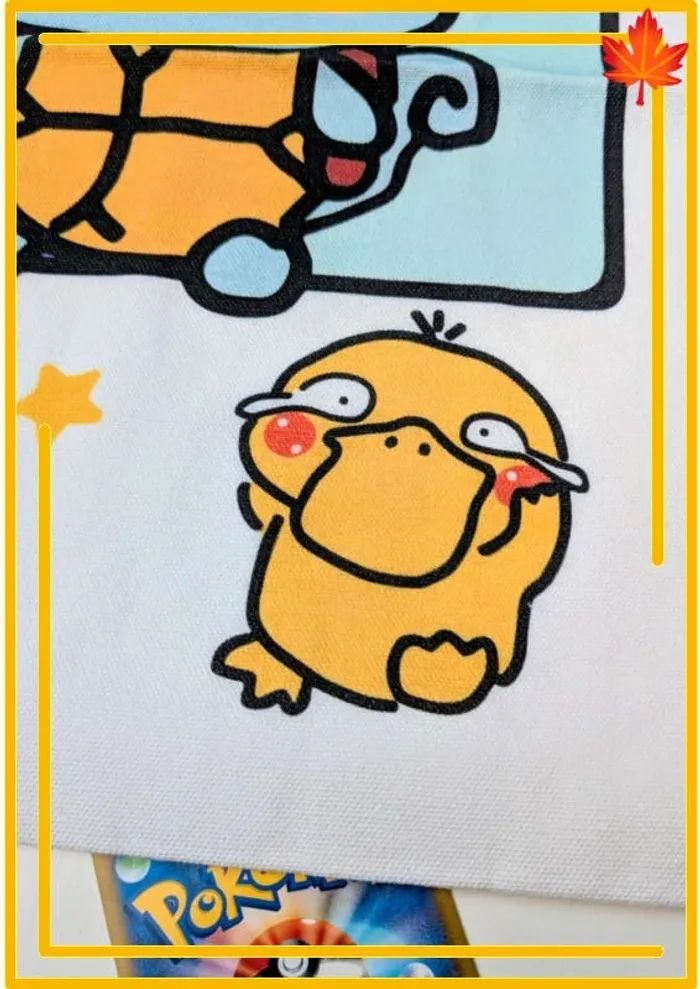 Tote bag Carapuce – fun, kawaii & pratique - photo numéro 3