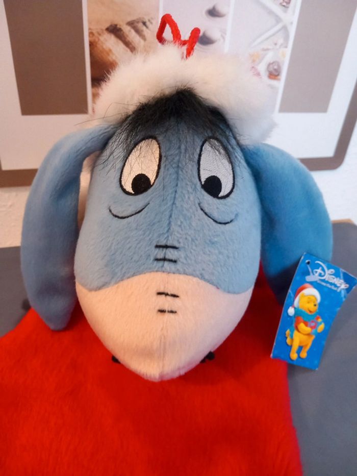 Peluche bourriquet chaussette de Noël - photo numéro 3