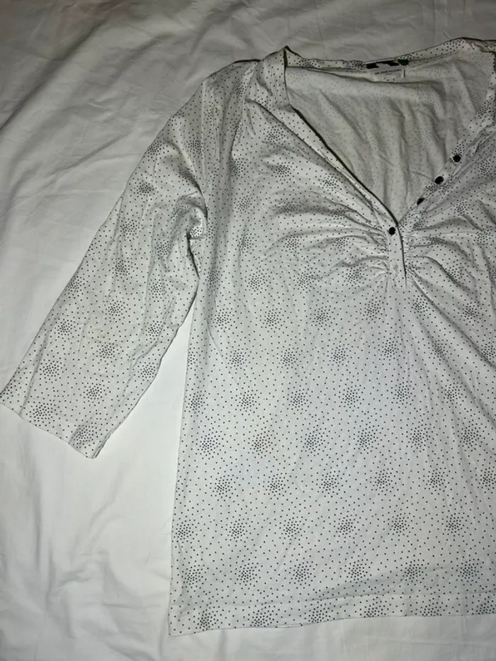 Blouse blanche un jour ailleur - photo numéro 4