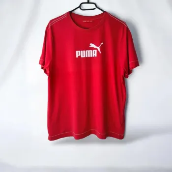 🌹 Tee-shirts Puma / rouge - T/16Ans 🌹