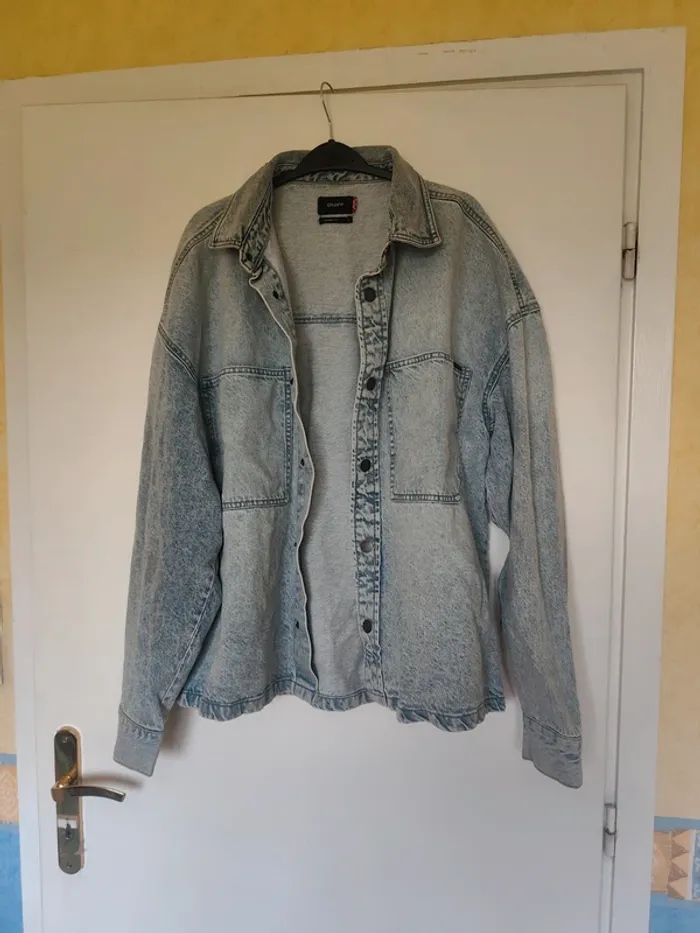 Veste en jean cropp L