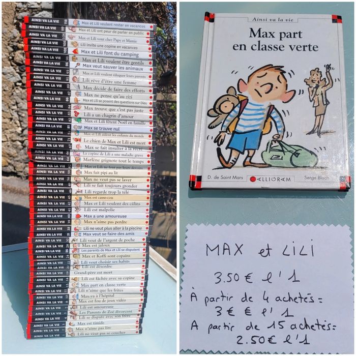 Les aventures de Max et Lili, Ainsi va la vie, Tome 13 : Max part en classe verte