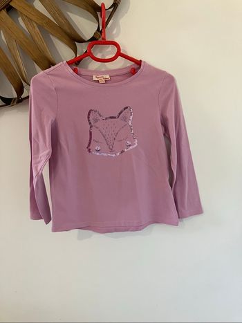 T-shirt manches longues Lilas 6 ans DPAM