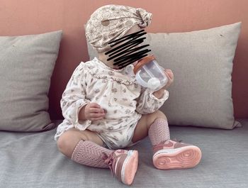 Ensemble robe et bloomer vertbaudet fleuri
